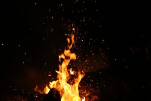 electrical wire causing fire